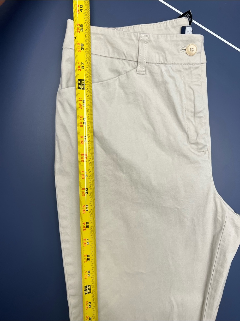 Jones New York Signature Cream Chinos